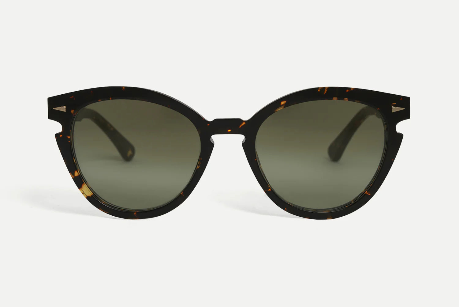 AHLEM Women\'s Black Cat-Eye Sunglasses - Black Ahlem | Villette in Black Sunglasses - twelvesixtynine main image 2