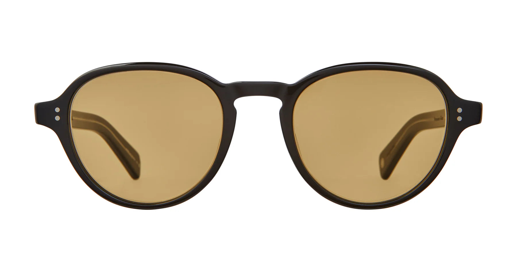 Garrett Leight Tortoise Frame Sunglasses with Brown Lenses Garrett Leight Sherwood 47 Redwood Tortoise/Pure Rosewood  main image 4