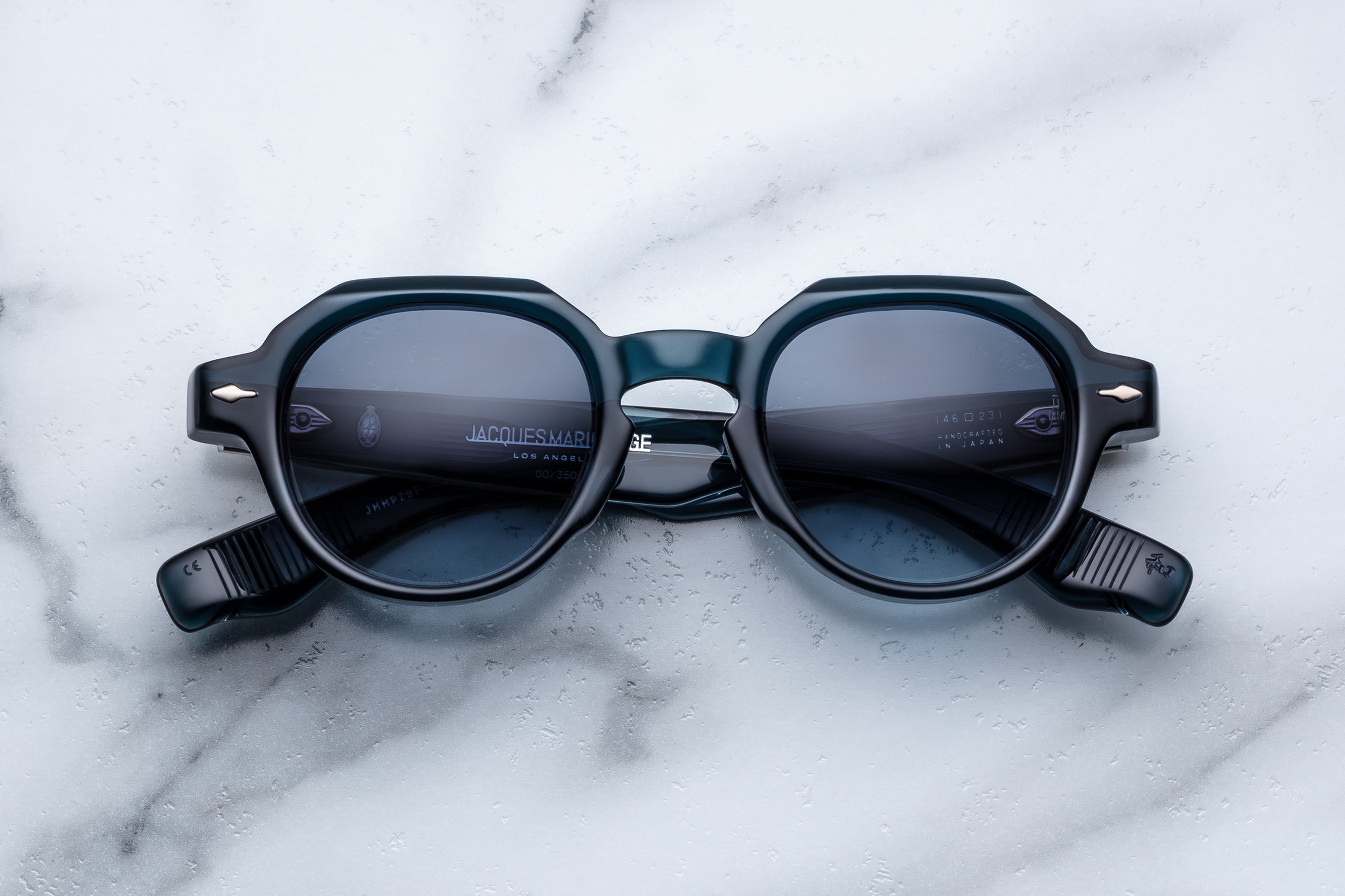 P*l様 JACQUES MARIE MAGE PONTIAN BK/GR 付属 Jacques Marie Mage Pontian Bourbon Sunglasses in Havana - limited